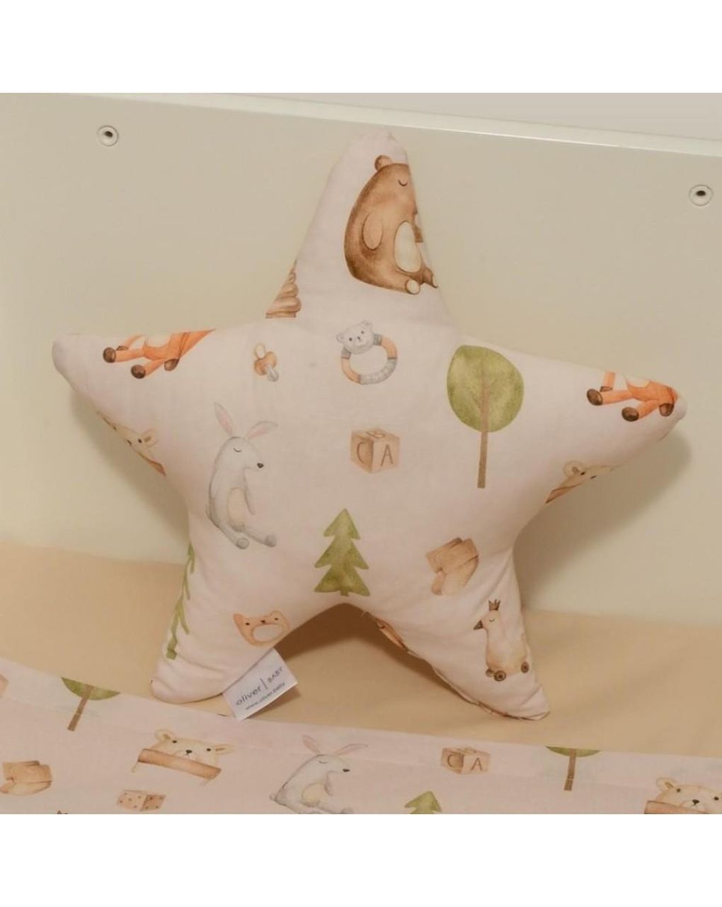 Baby oliver διακοσμητικό μαξιλάρι αστέρι σχέδιο 428 46-6710/428 - Baby Oliver