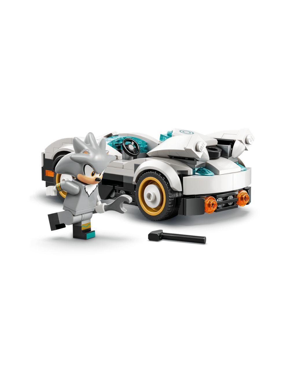 Lego sonic the hedgehog silver's car vs. knuckles' monster truck 77118 - LEGO, LEGO Sonic The Hedgehog