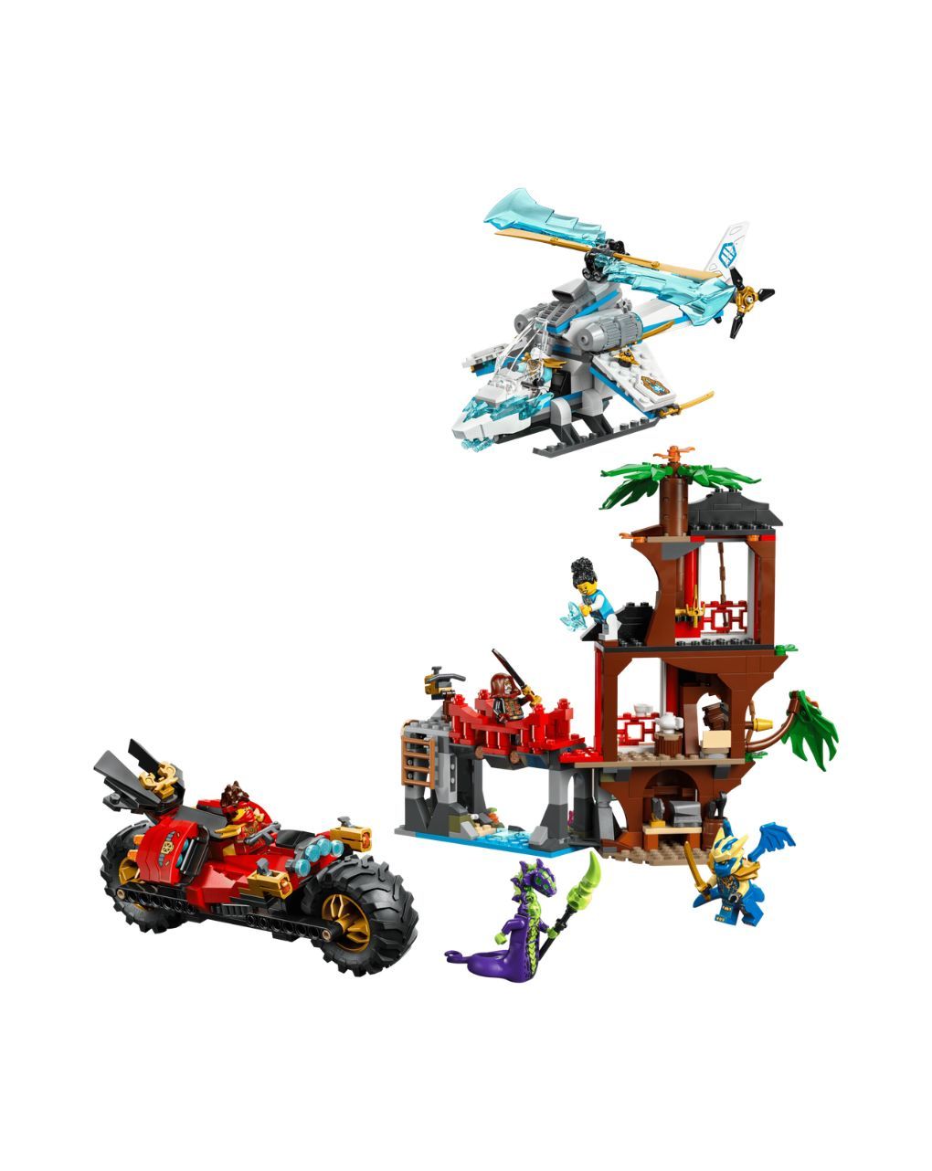 Lego ninjago ninja vehicle tree house battle 71857 - Lego, Lego City