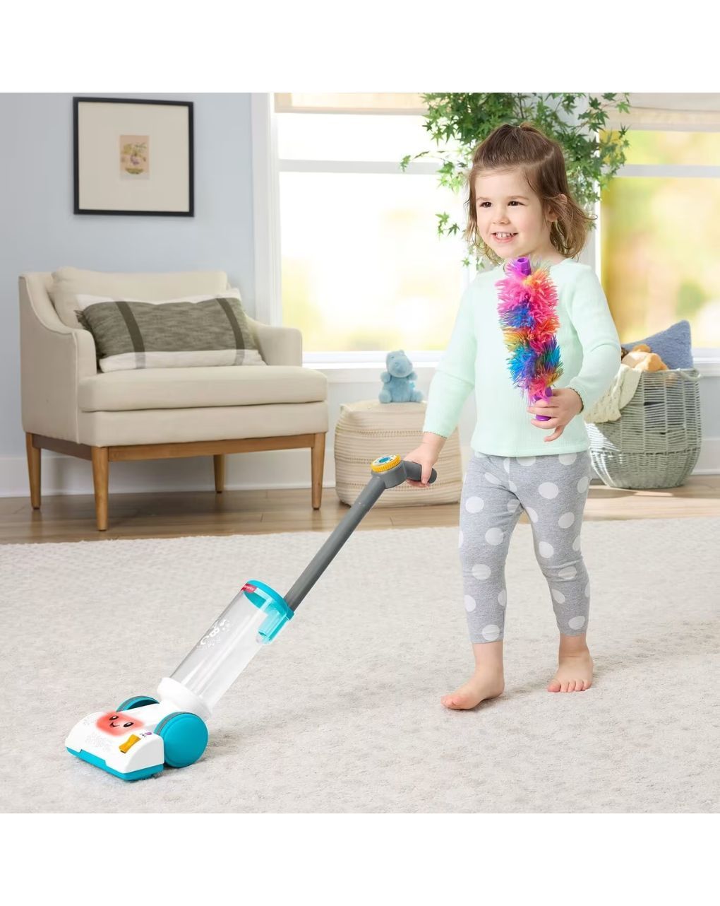 Fisher-price laugh & learn εκπαιδευτική ηλεκτρική σκούπα jmm35 - Fisher-Price