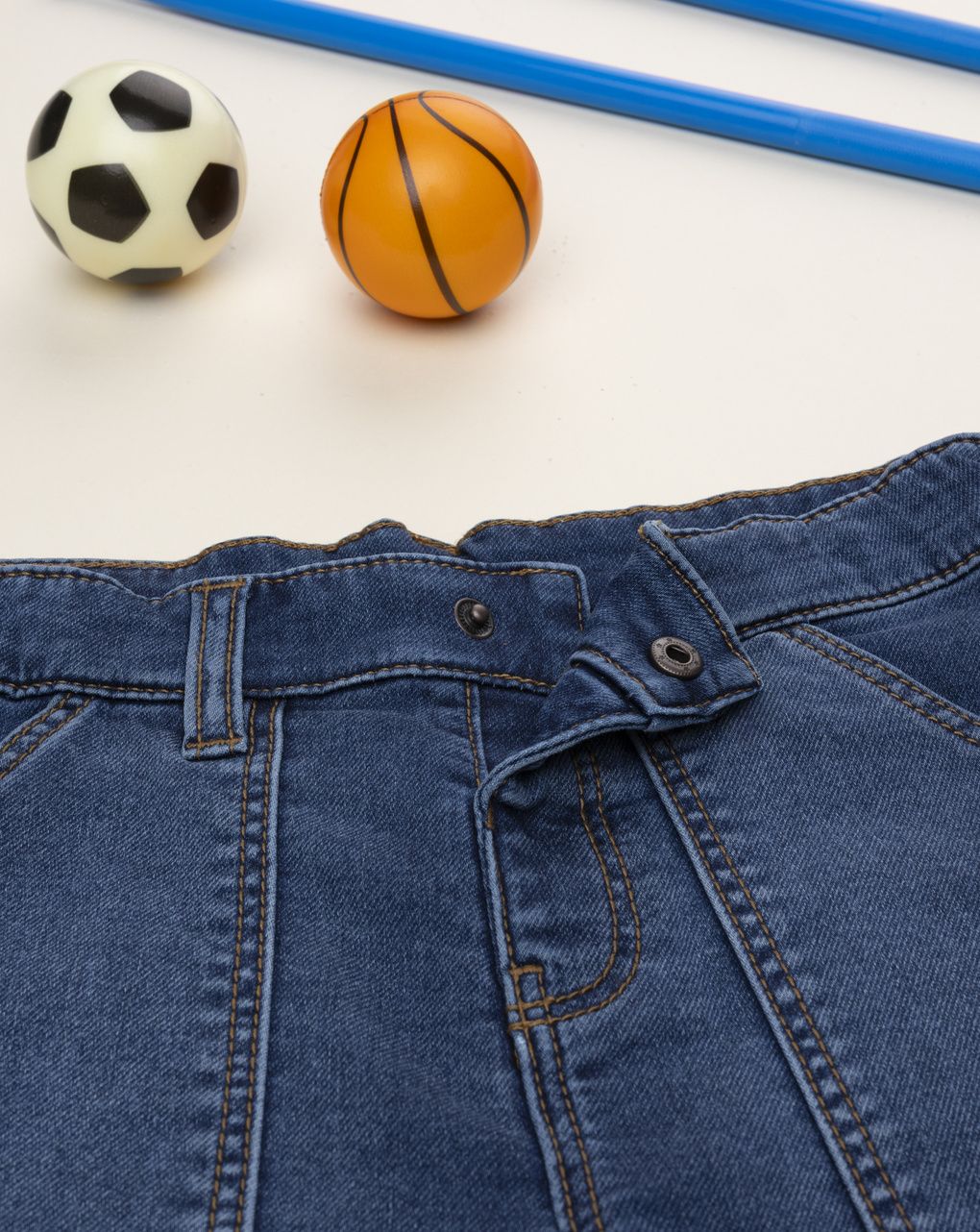 παιδικό τζιν παντελόνι μπλε dino για αγόρι - Prénatal