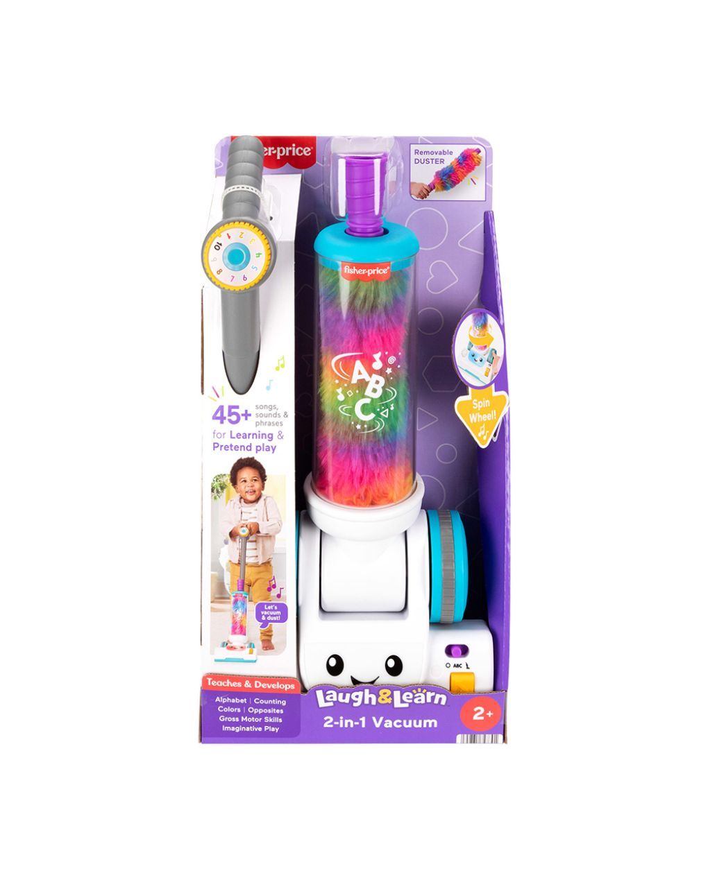Fisher-price laugh & learn εκπαιδευτική ηλεκτρική σκούπα jmm35