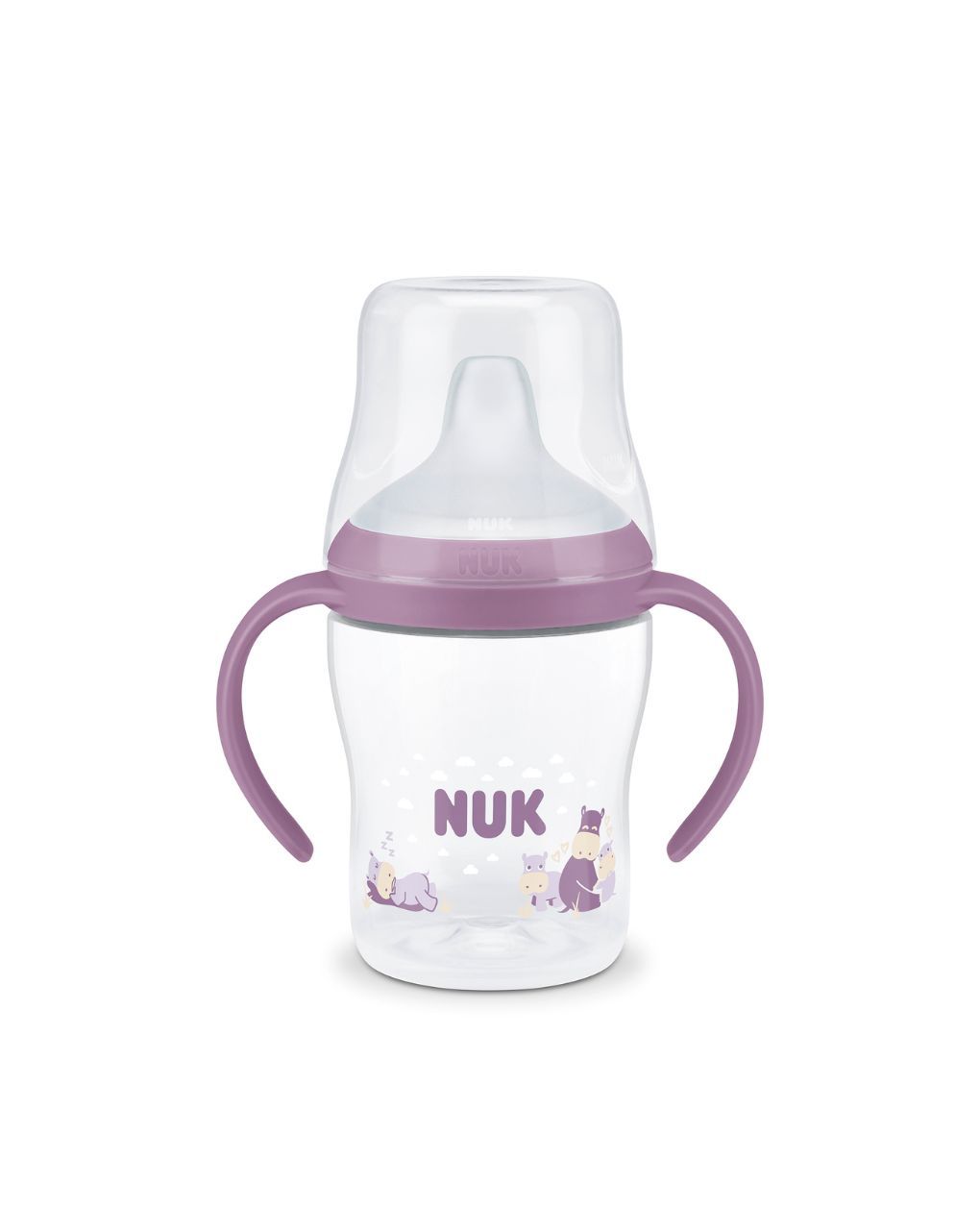 Nuk εκπαιδευτικό ποτηράκι perfect match 6m+ 150ml hippo - Nuk