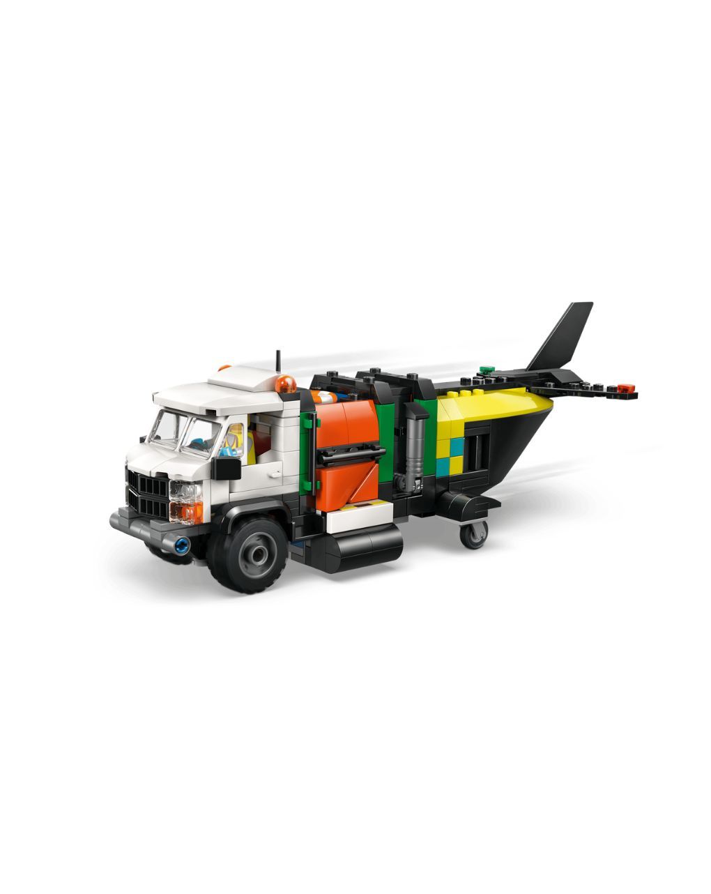 Lego city airplane, service truck & hovercraft remix 60505 - Lego, Lego City