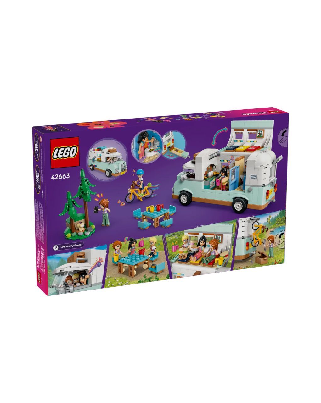 Lego® friends friendship camper van adventure 42663 - Lego, Lego Friends
