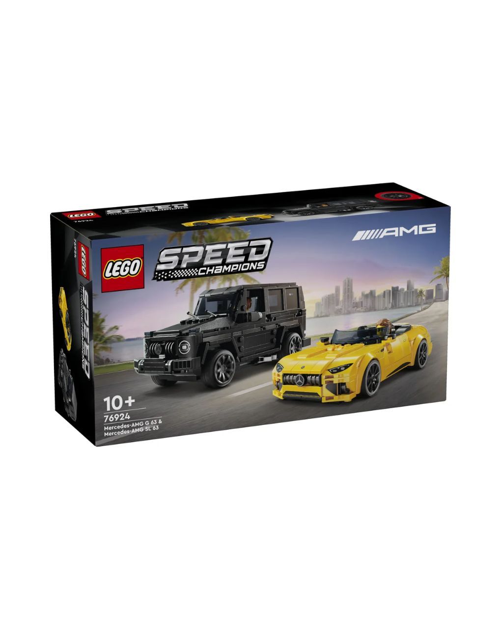 Lego speed champions mercedes amg g 63 & amg sl 63 76924