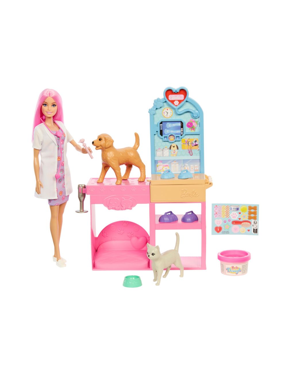 Barbie ιατρείο για ζωάκια jfx93 - BARBIE