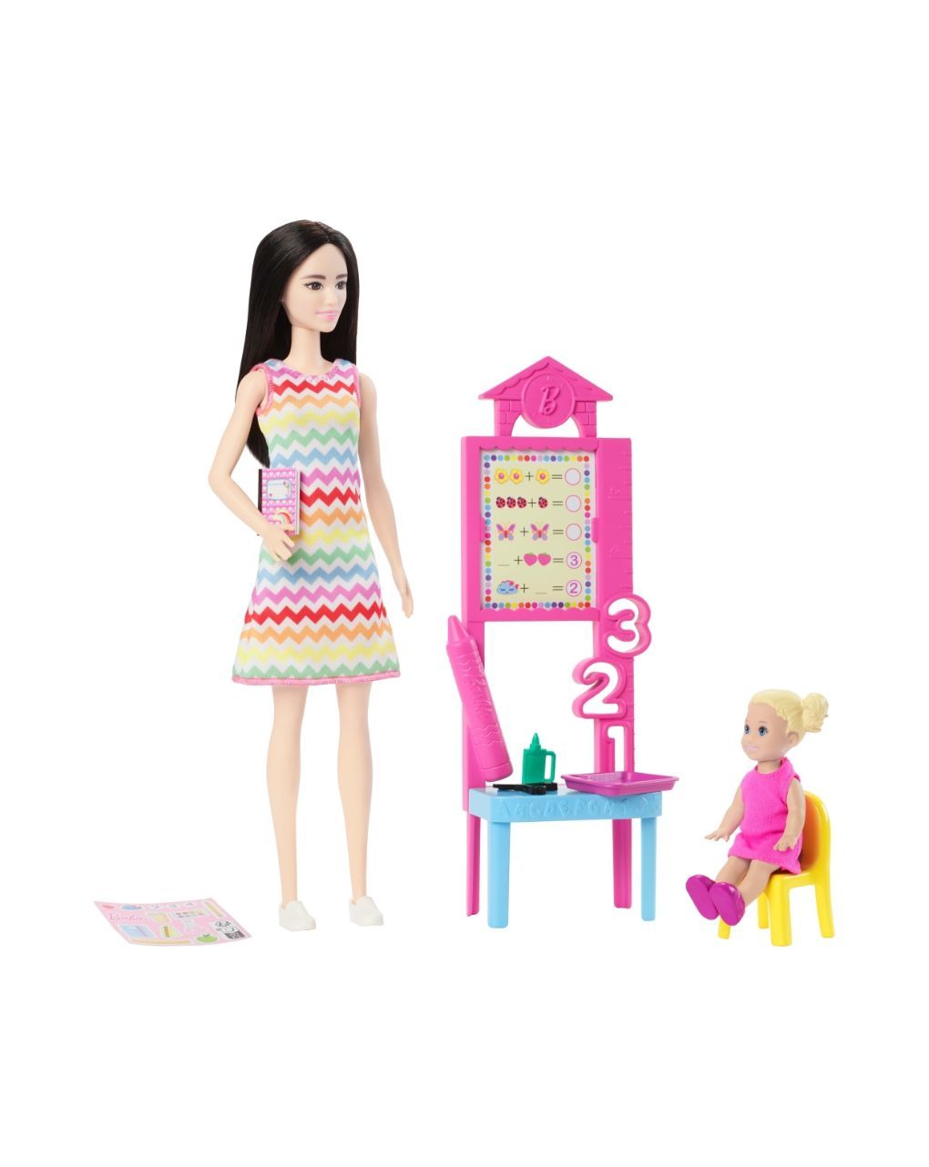 Barbie σετ επαγγέλματα με παιδάκια jcr71 (6 σχέδια) - BARBIE