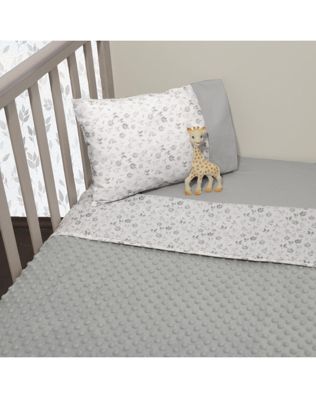 Sophie la girafe minky κουβέρτα κούνιας διπλής όψης σχέδιο 507 46-6724/507