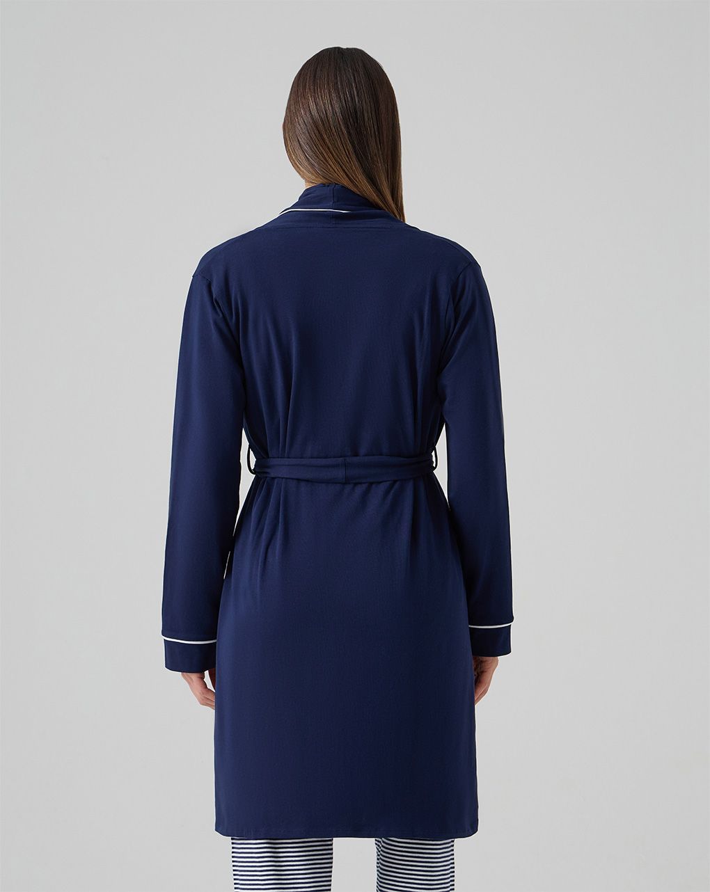 γυναικεία ρόμπα εγκυμοσύνης/θηλασμόυ μπλε - Prénatal