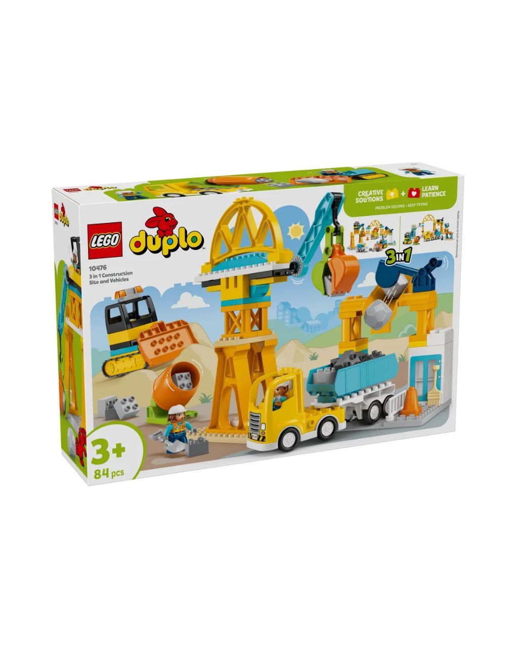 Lego duplo 3in1 construction site and vehicles 10476 - LEGO, LEGO Duplo