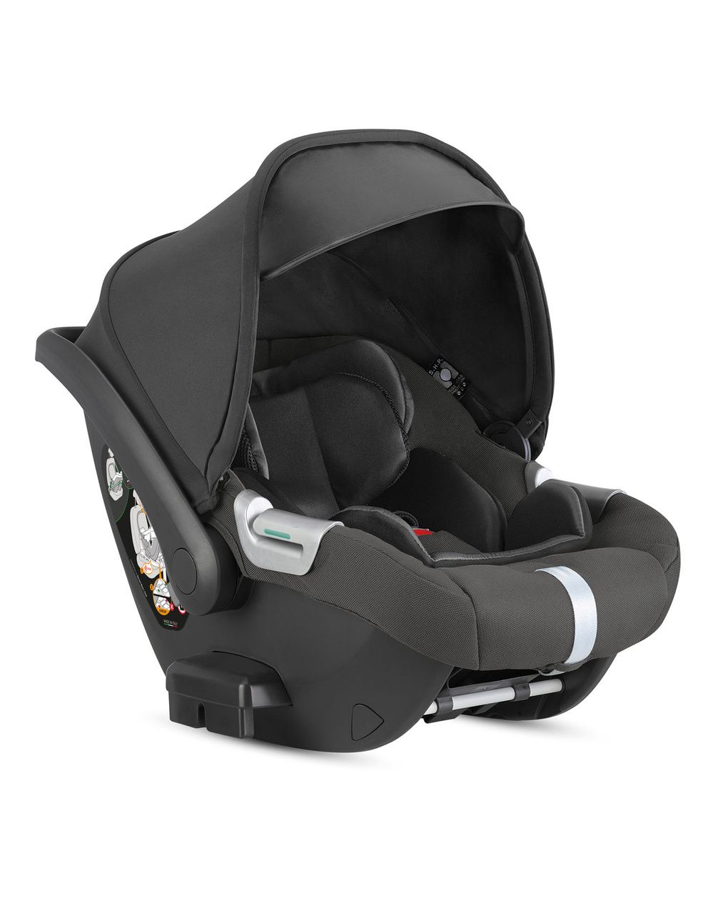 Inglesina σύστημα μεταφοράς aptica xt quattro με κάθισμα darwin magnet grey/nero - Inglesina
