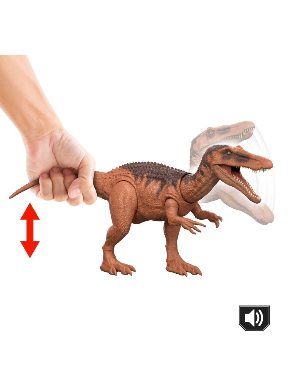 Jurassic world rebirth δεινόσαυροι με κινούμενα μέλη, λειτουργία επίθεσης & ήχους jgb87 (4 σχέδια) - Jurassic World