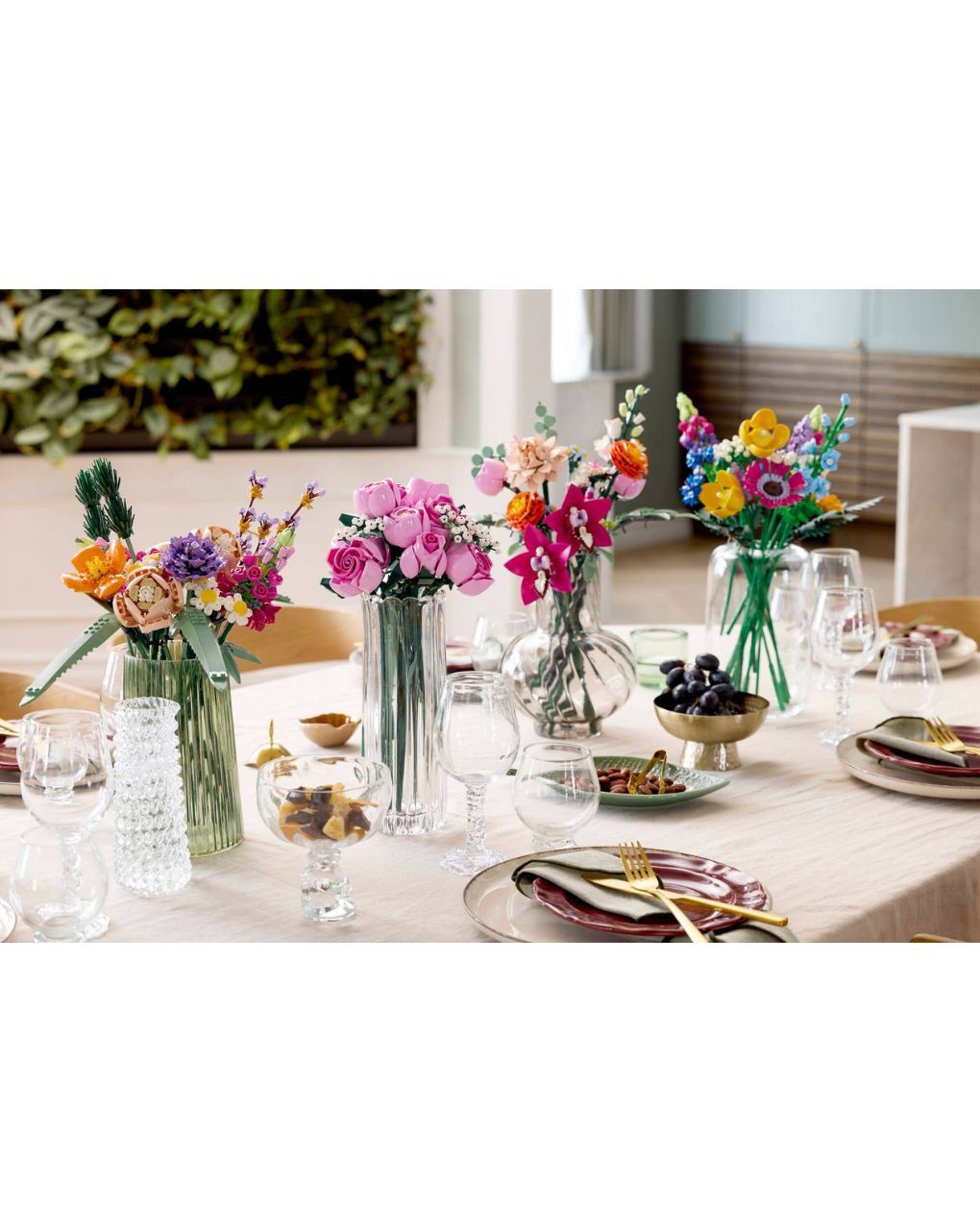 Lego botanical bouquet of pink roses 10374 - Lego, LEGO Botanical Collection