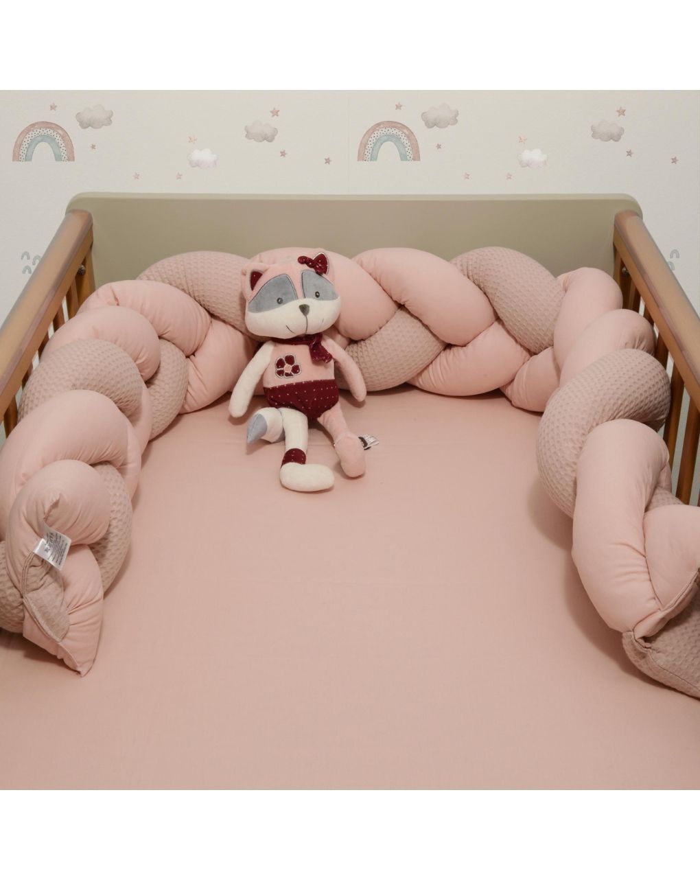 Baby oliver πάντα πλεξούδα τριπλή 20x200cm σχέδιο 452 46-6713/452 - Baby Oliver