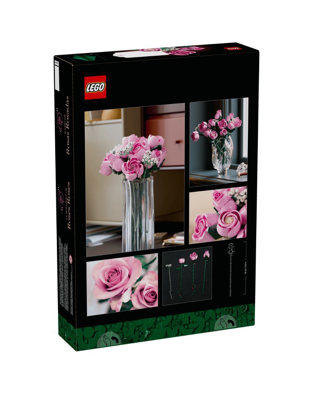 Lego botanical bouquet of pink roses 10374 - Lego, LEGO Botanical Collection