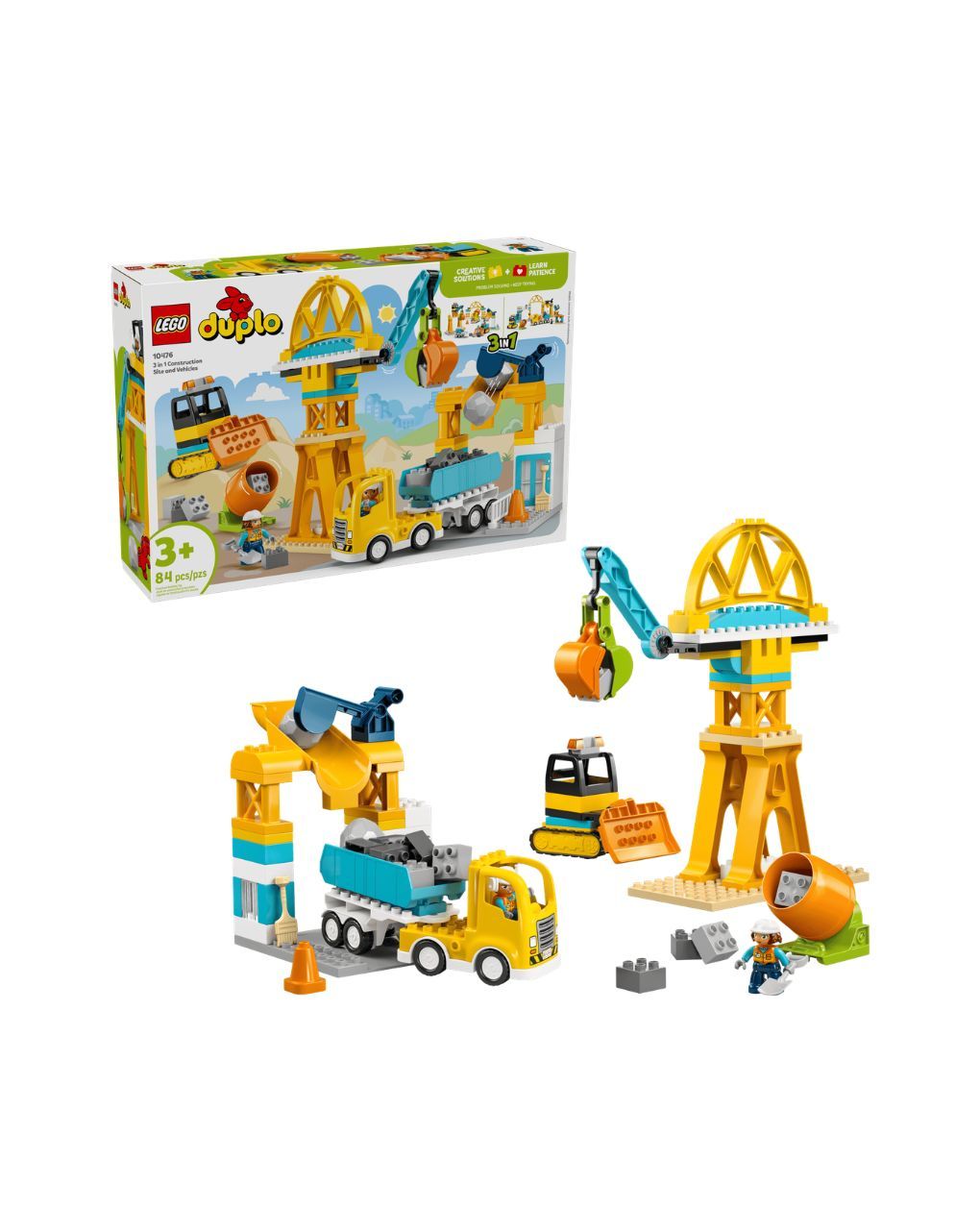 Lego duplo 3in1 construction site and vehicles 10476 - LEGO, LEGO Duplo