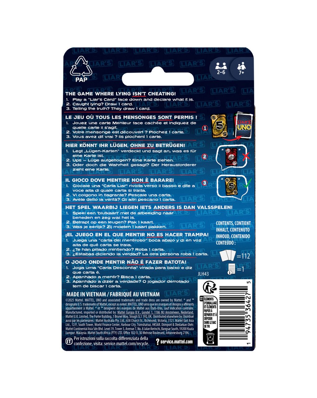 Uno liar's jlh43 - UNO