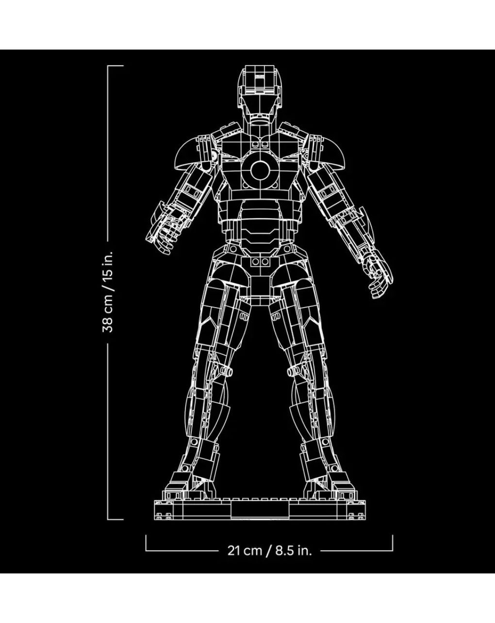 Lego marvel iron man mark 3 collector’s edition 76344 - LEGO, LEGO Marvel Super Heroes