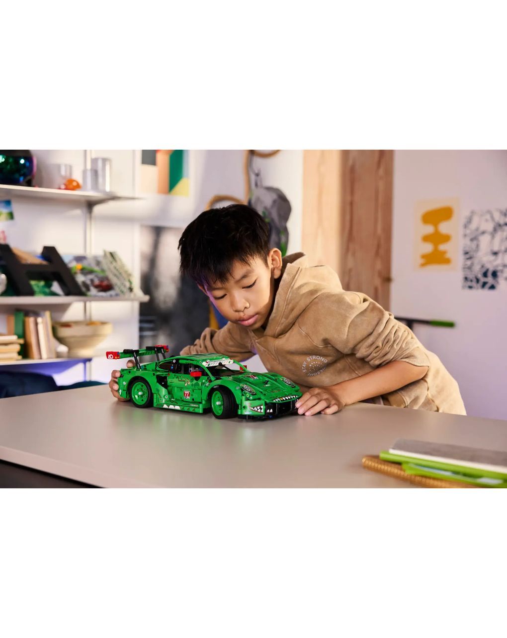 Lego technic porsche 911 gt3 r rexy ao racing car 42224 - Lego, LEGO Speed Champions