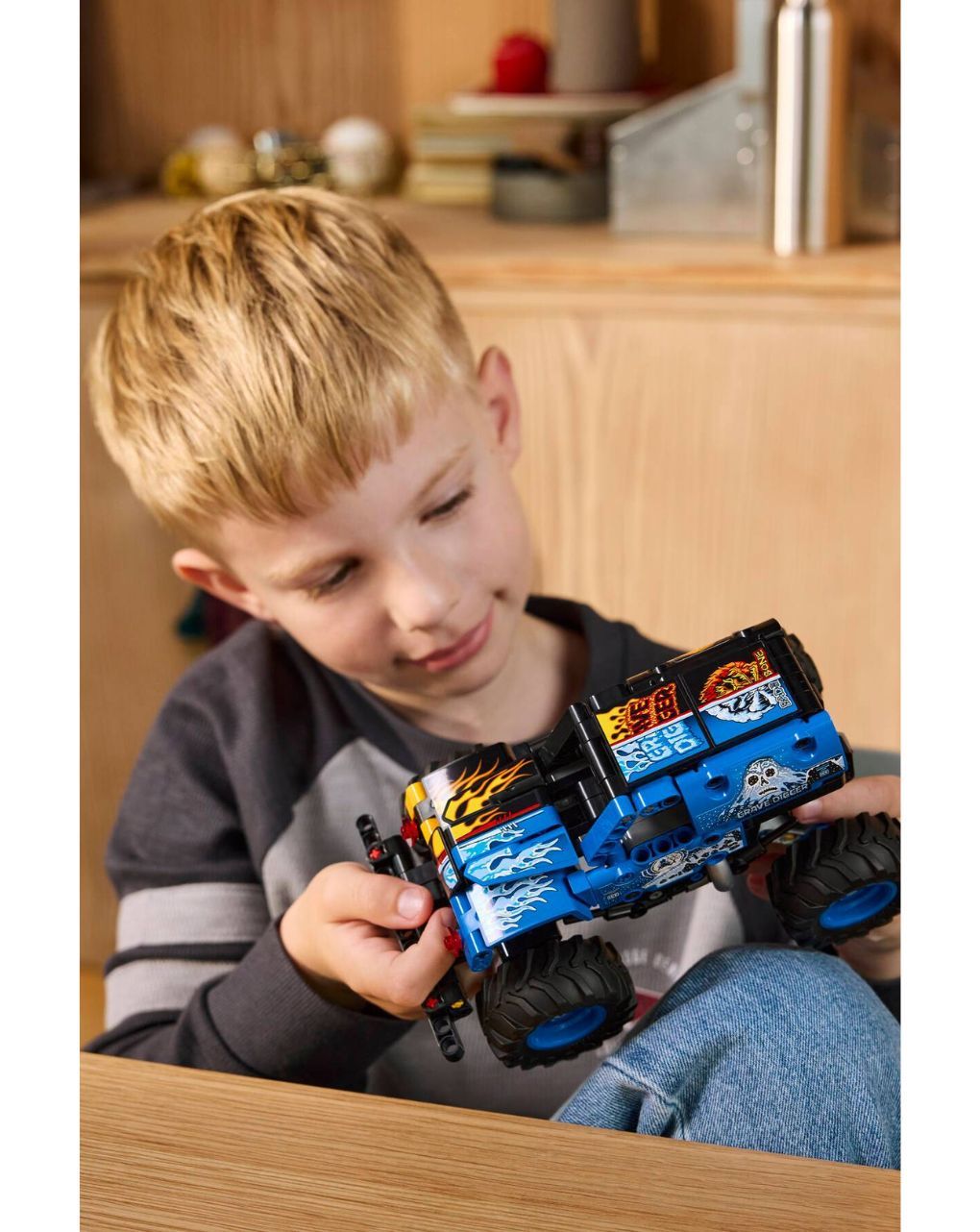Lego technic monster jam grave digger fire and ice 42219 - LEGO, LEGO Technic