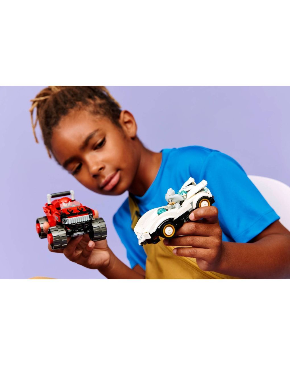 Lego sonic the hedgehog silver's car vs. knuckles' monster truck 77118 - LEGO, LEGO Sonic The Hedgehog