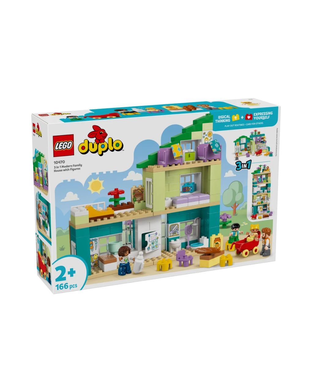 Lego duplo 3in1 modern family house with figures 10470 - Lego, LEGO Duplo