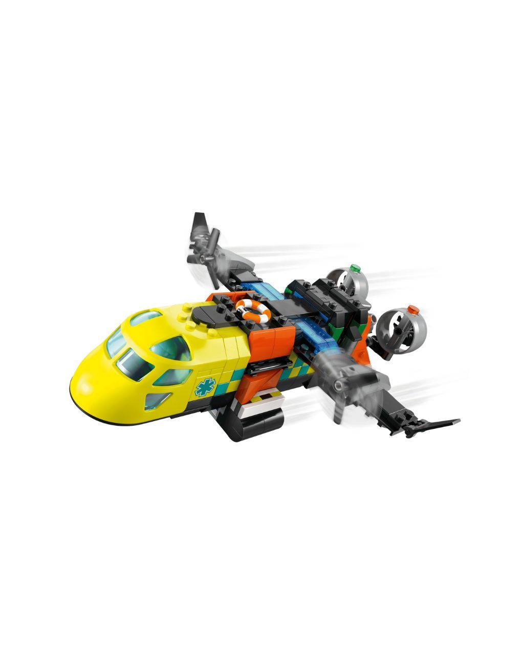 Lego city airplane, service truck & hovercraft remix 60505 - Lego, Lego City