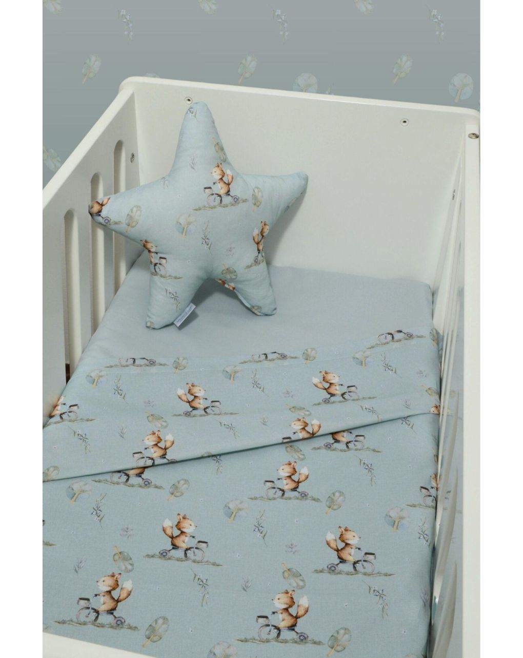 Baby oliver σετ σεντόνια λίκνου 75×110cm σχέδιο 429 46-6704/429