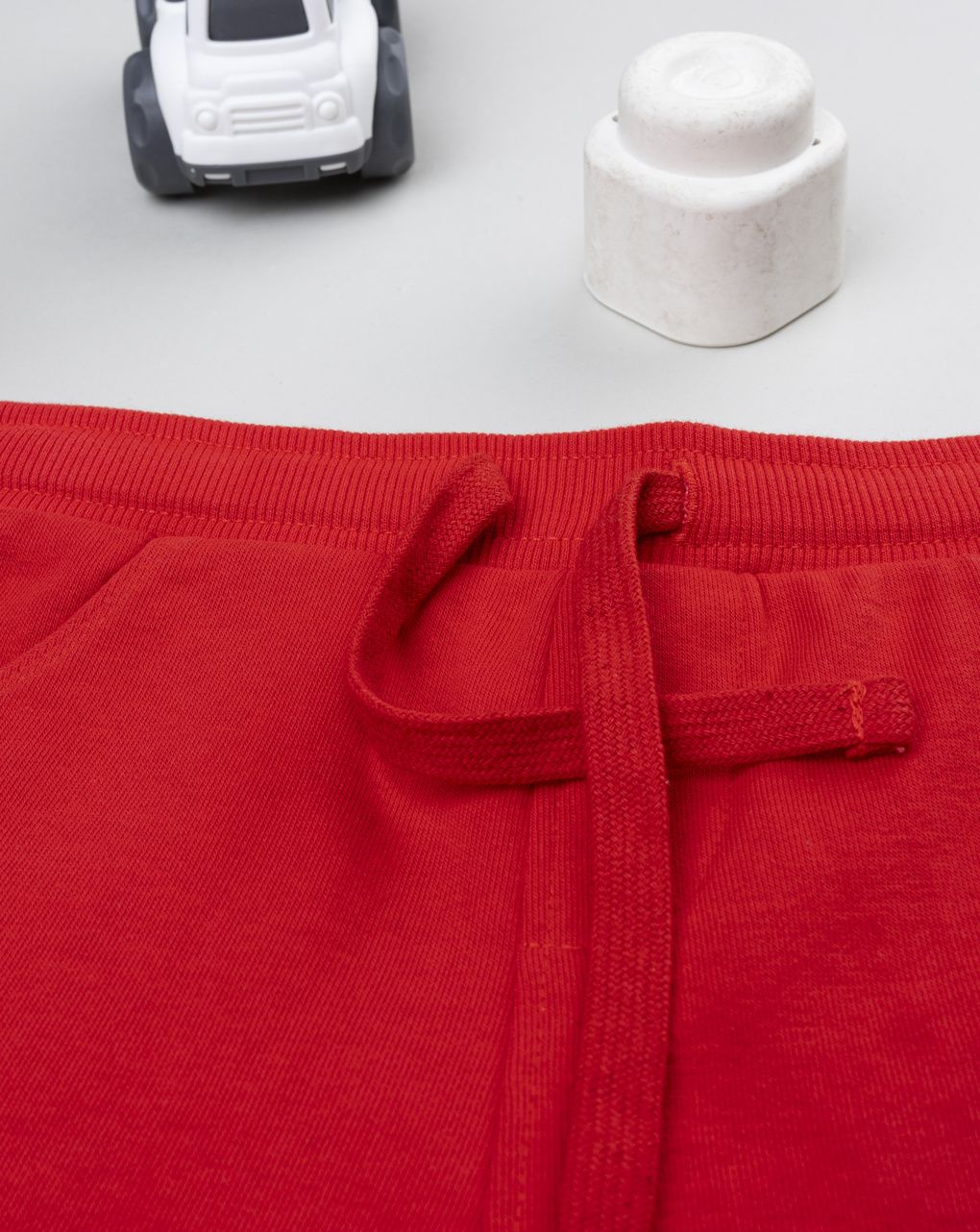 βρεφικό παντελόνι φόρμας κόκκινο για αγόρι - Prénatal