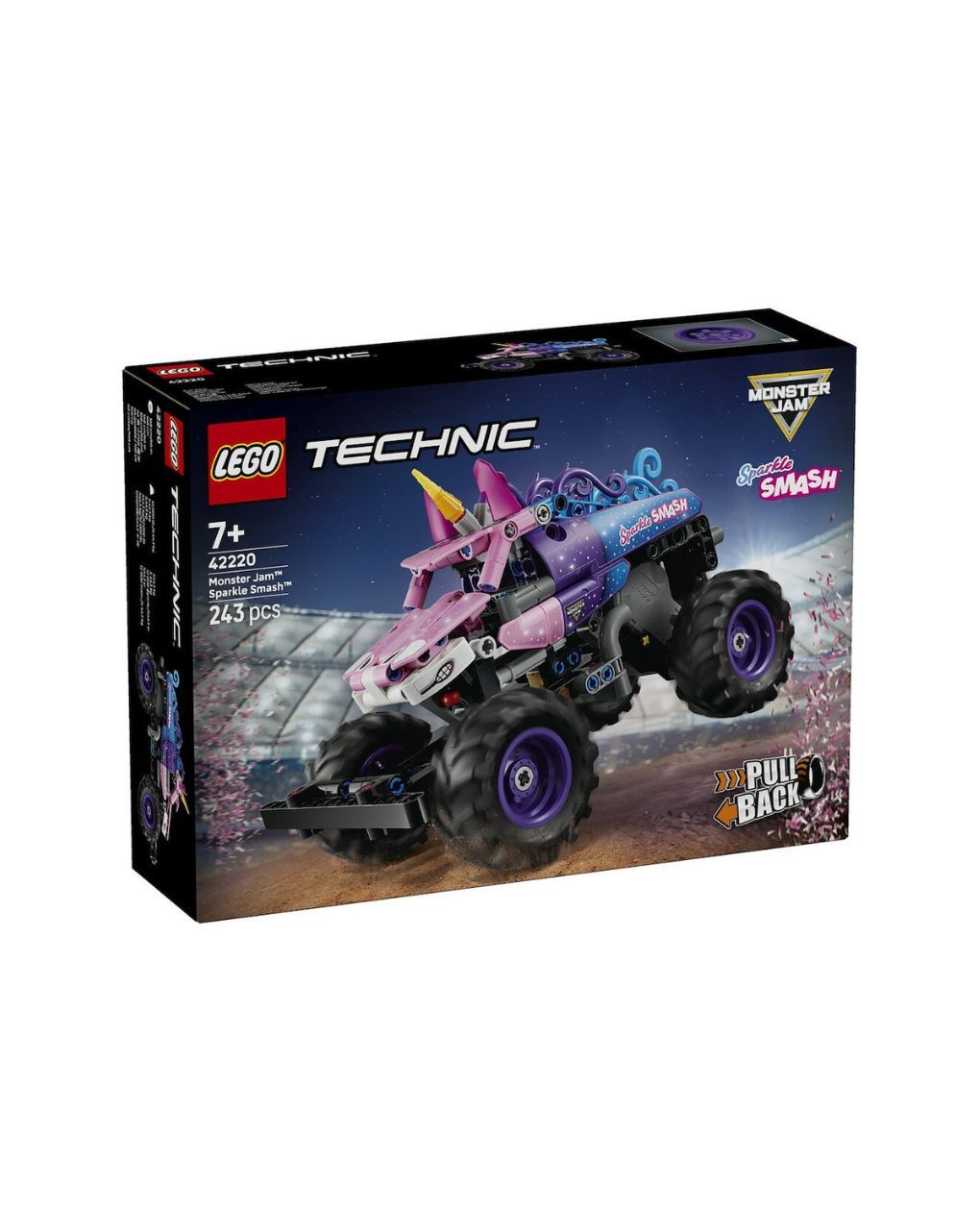Lego technic monster jam sparkle smash pull-back 42220 - LEGO, LEGO Technic