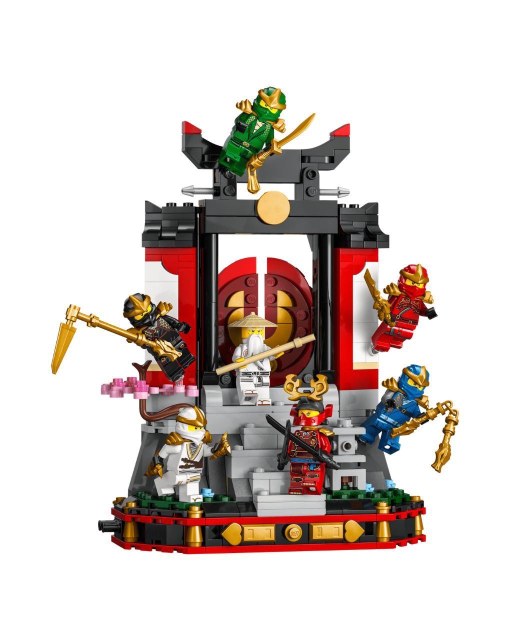 Lego ninjago ninja character display 15th anniversary 71866 - LEGO, Lego Ninjago