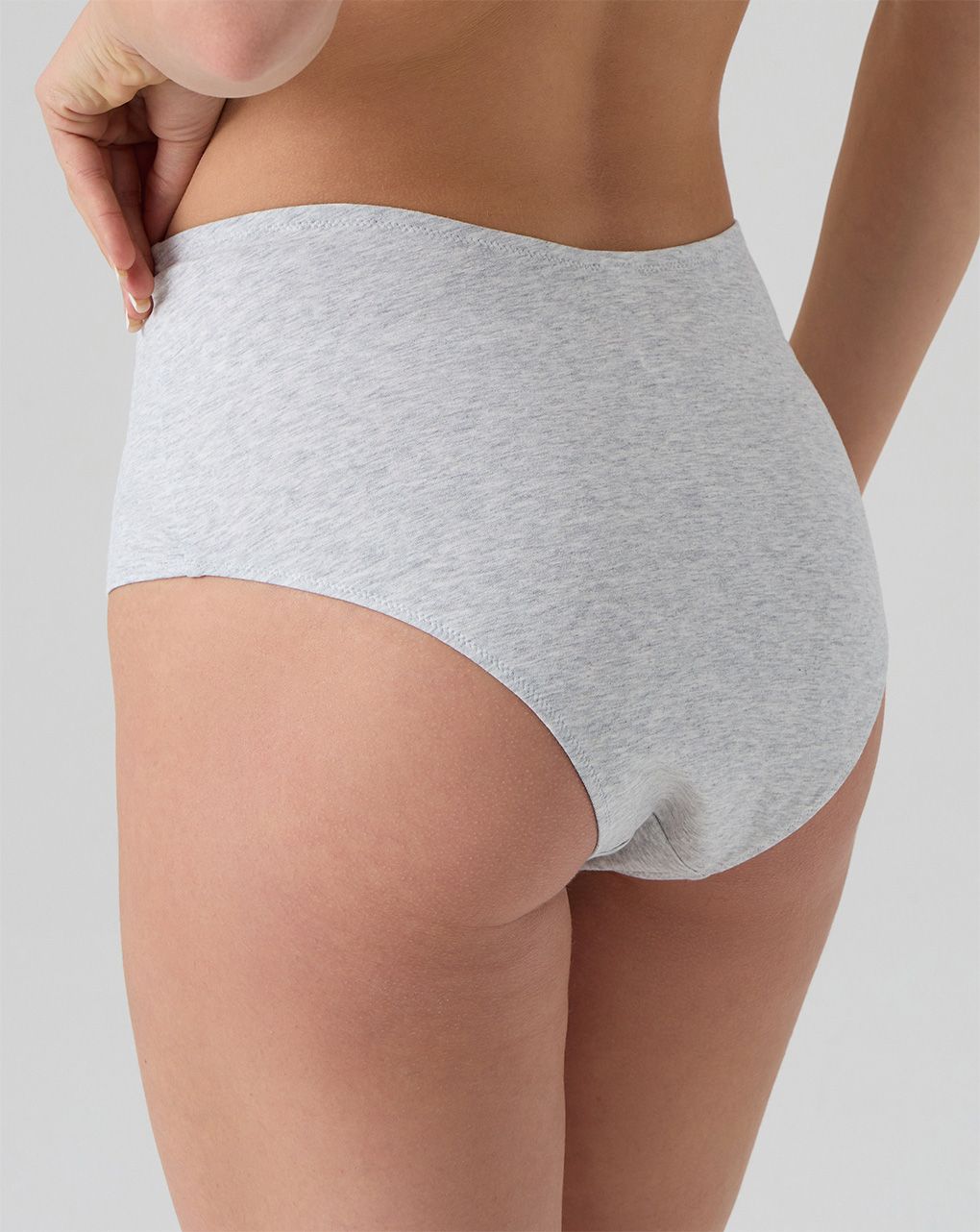 γυναικείο σλιπ εγκυμοσύνης γκρι με φιογκάκι - Prénatal
