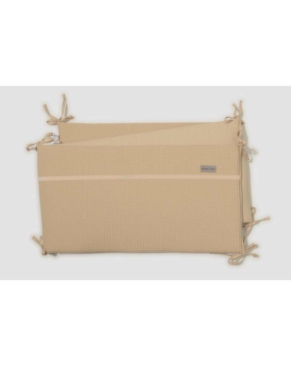 Baby oliver πάντα προστασίας κρεβατιού πικέ μπεζ 454 46-6702/454 - BABY OLIVER