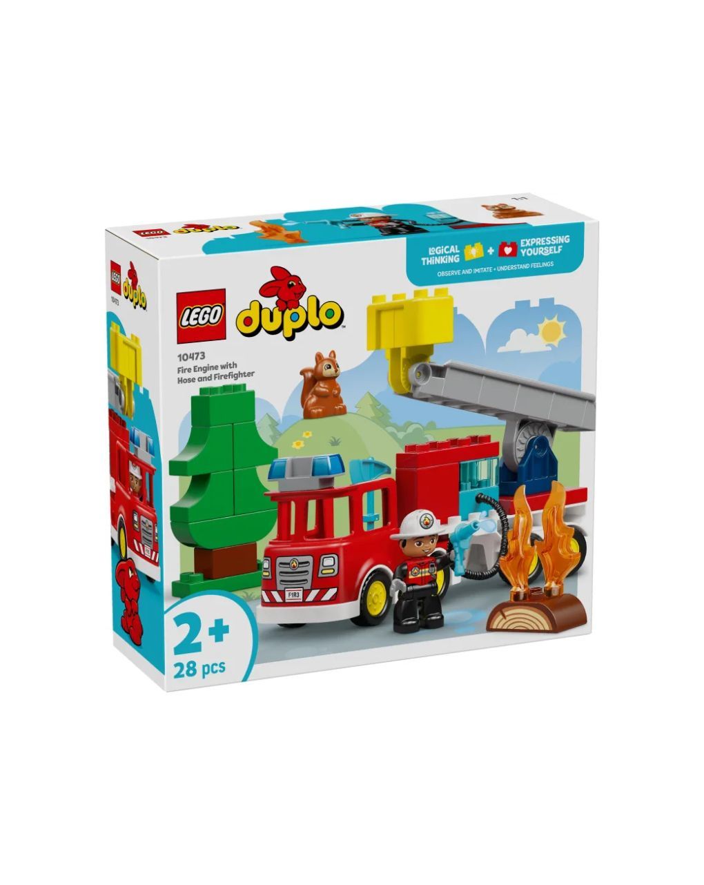 Lego duplo fire truck with hose and firefighter 10473 - LEGO, LEGO Duplo