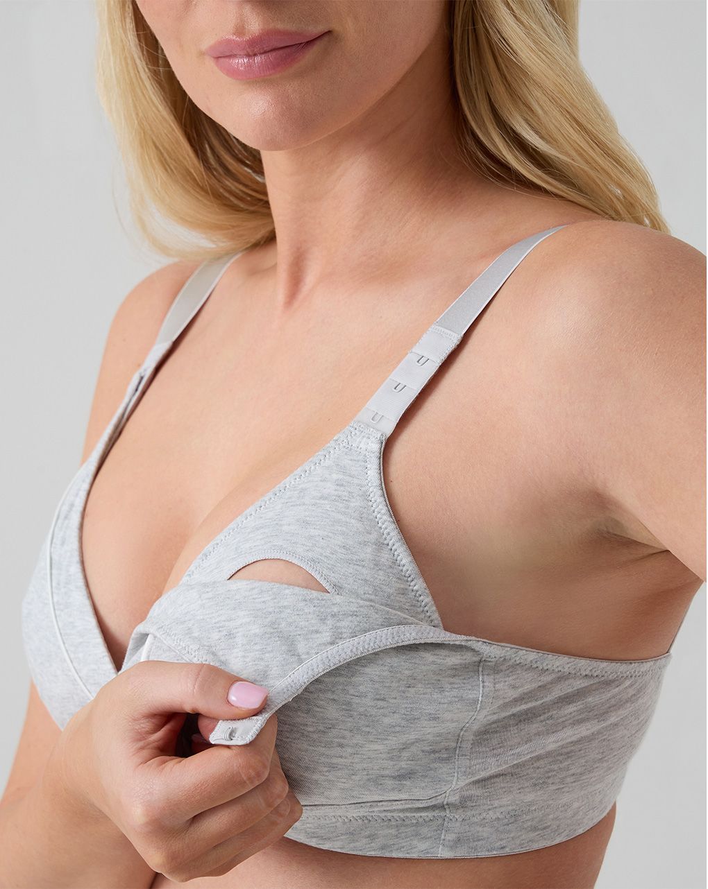 γυναικείο σουτιέν θηλασμού γκρι - Prénatal