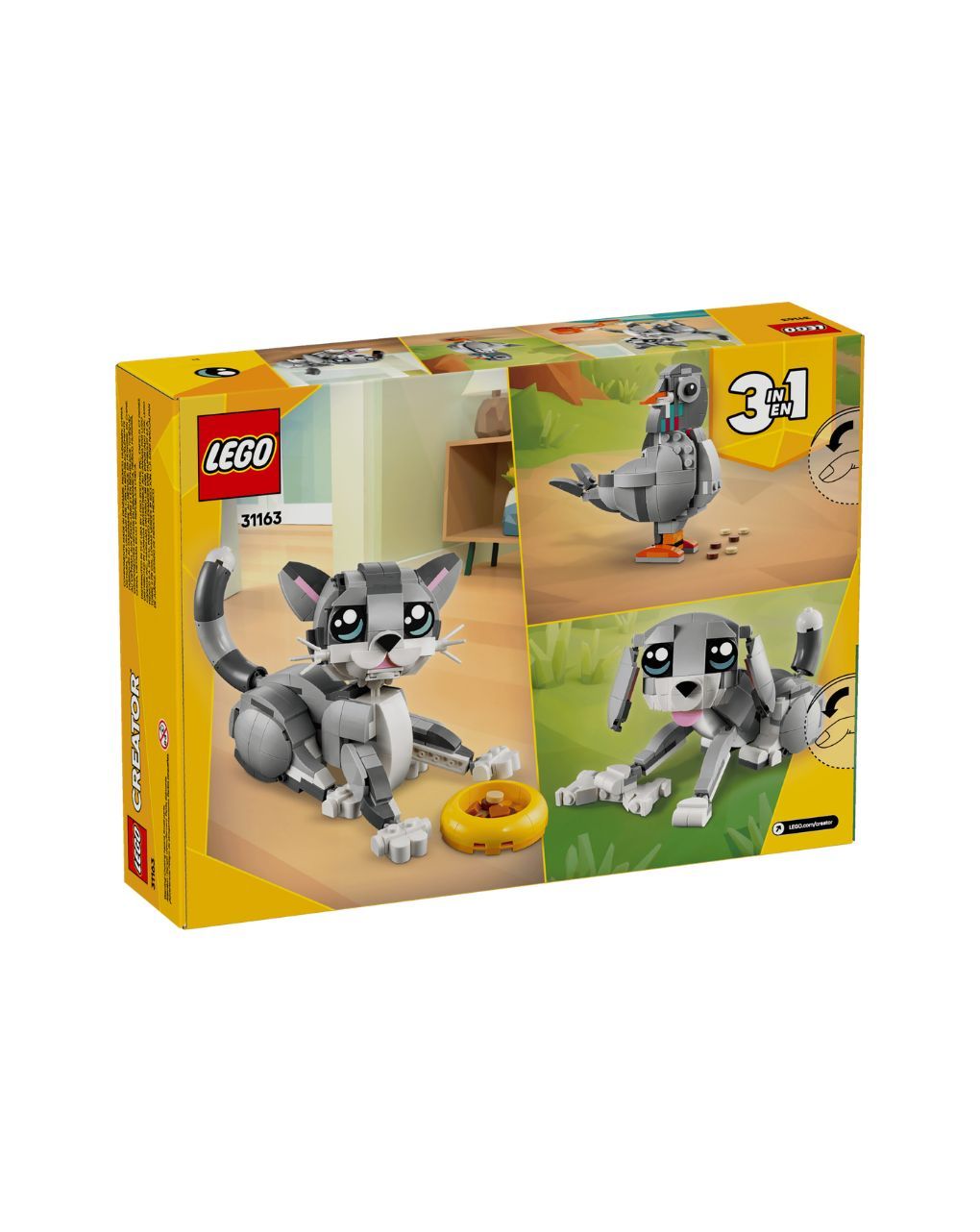 Lego creator 3in1 playful cat 31163 - LEGO, LEGO Creator