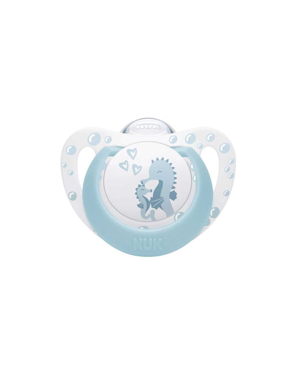 Nuk πιπίλα σιλικόνης first choice soft 0-6m seahorse - Nuk