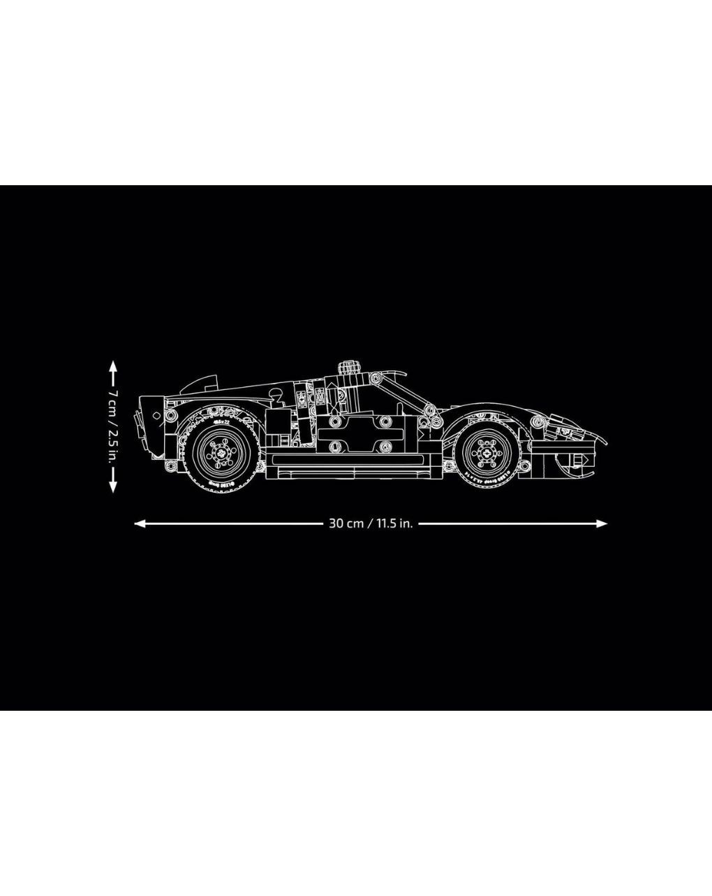 Lego technic 1966 ford gt40 mkii race car 42223 - LEGO, LEGO Technic