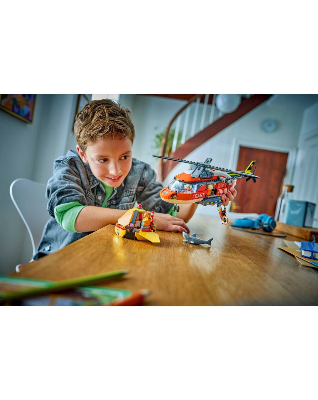 Lego city coast guard helicopter 60503 - Lego, Lego City