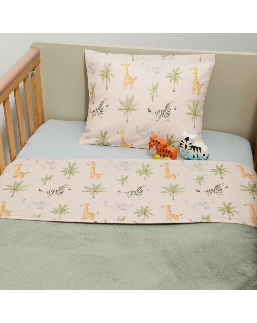 Baby oliver minky κουβέρτα λίκνου διπλής όψης σχέδιο 425 46-6735/425 - Baby Oliver