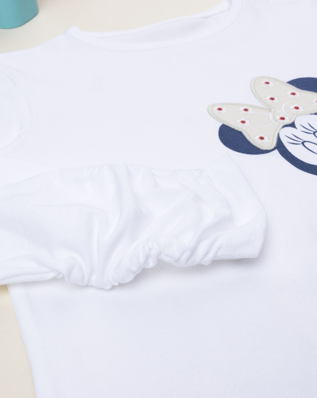 παιδική μπλούζα λευκή minnie για κορίτσι - Prénatal