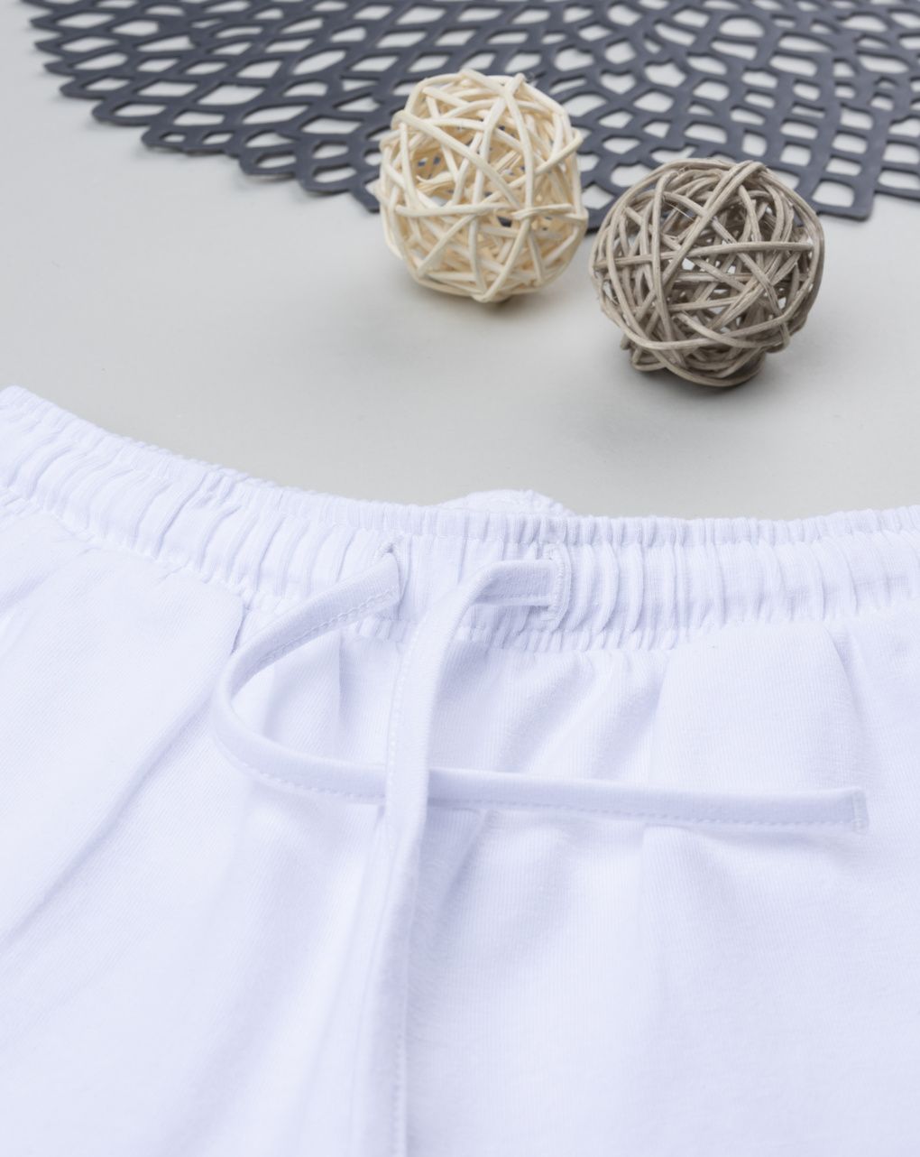 βρεφικό σορτσάκι λευκό με καρδούλα για κορίτσι - Prénatal