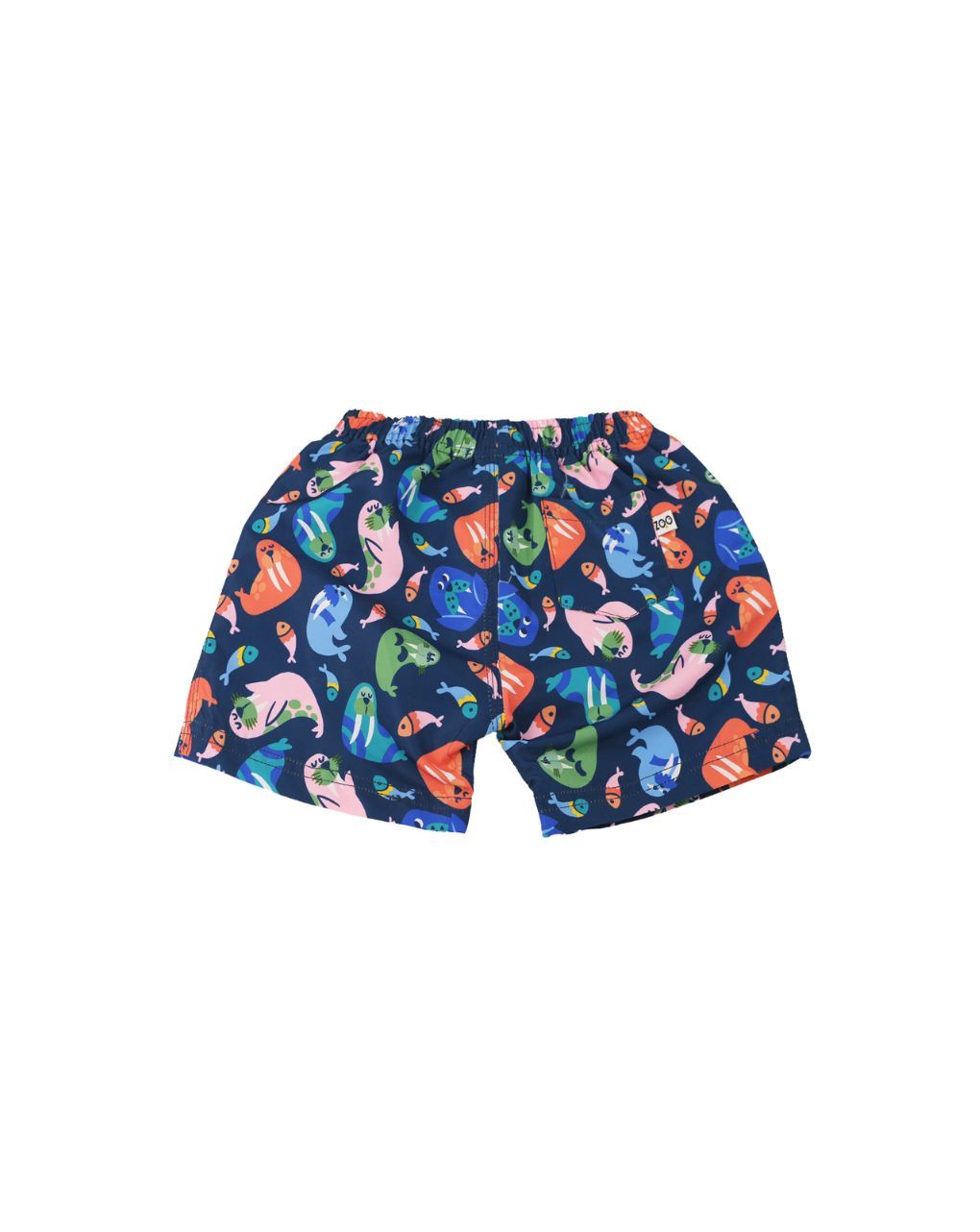 Zoocchini παιδικό μαγιό σορτς wally the walrus zoo12906 - Zoocchini