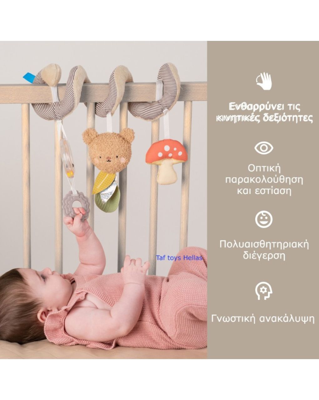 Taf-toys bear hugs spiral t13865 - Taf-toys