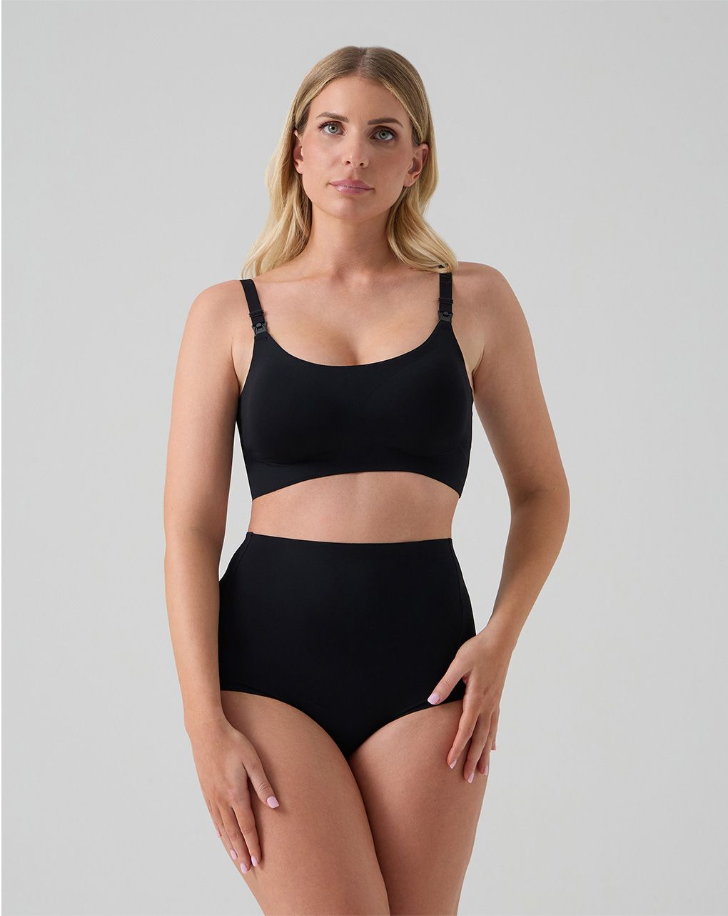 γυναικείο σουτιέν θηλασμού μαύρο seamless