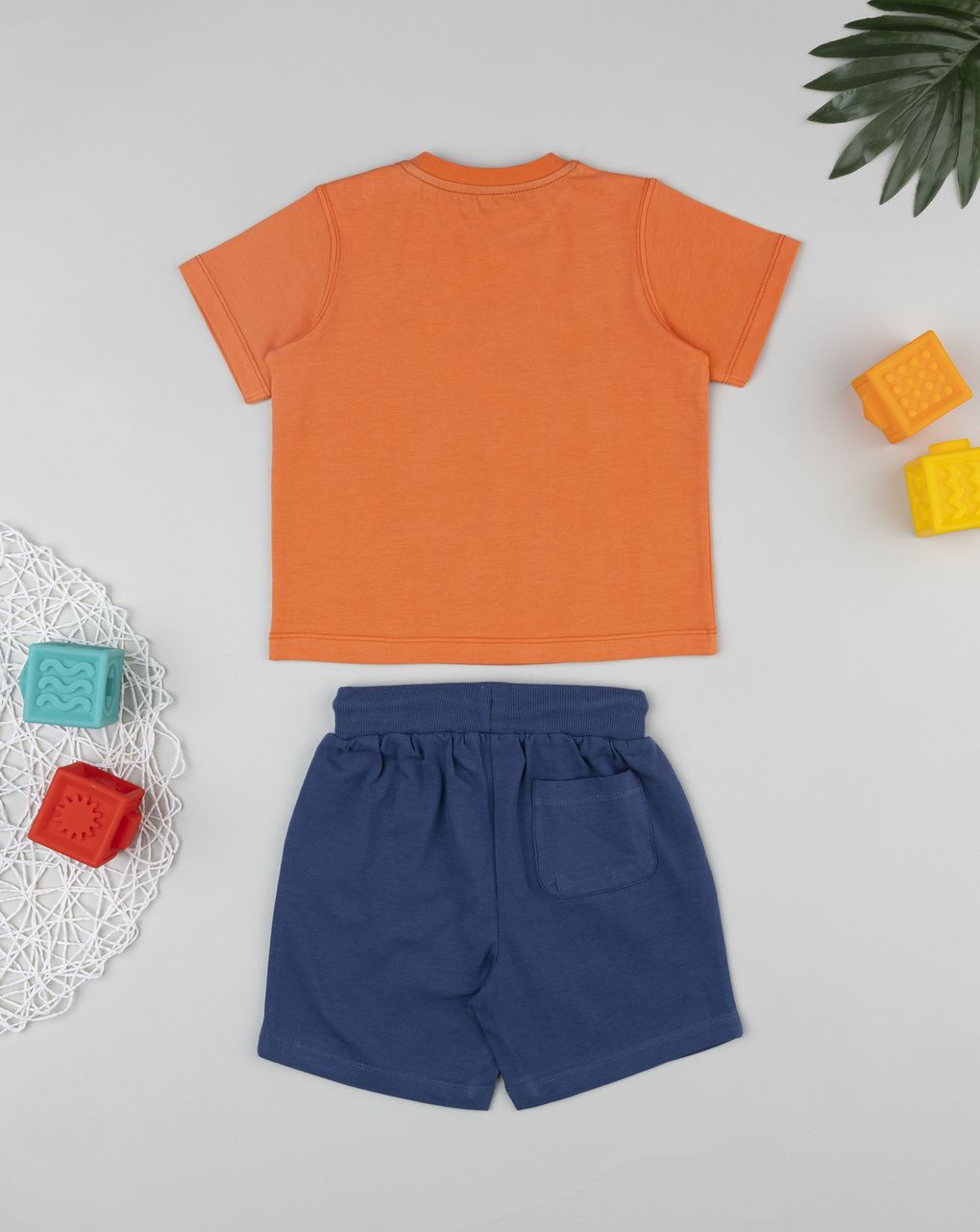 βρεφικό σετ t-shirt και σορτσάκι stitch για αγόρι - Prénatal