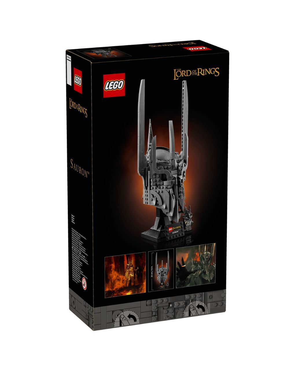 Lego icons the lord of the rings: sauron΄s helmet 11373 - LEGO, LEGO Icons