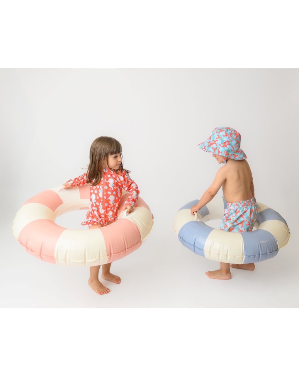 Zoocchini ολόσωμο μαγιό με μανίκια uv sally the seahorse zoo12604 - Zoocchini