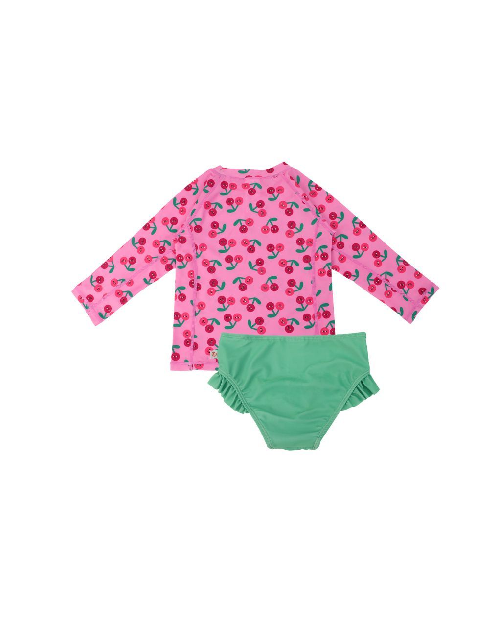 Zoocchini σετ uv μαγιό και μπλούζα cherry zoo16410 - Zoocchini